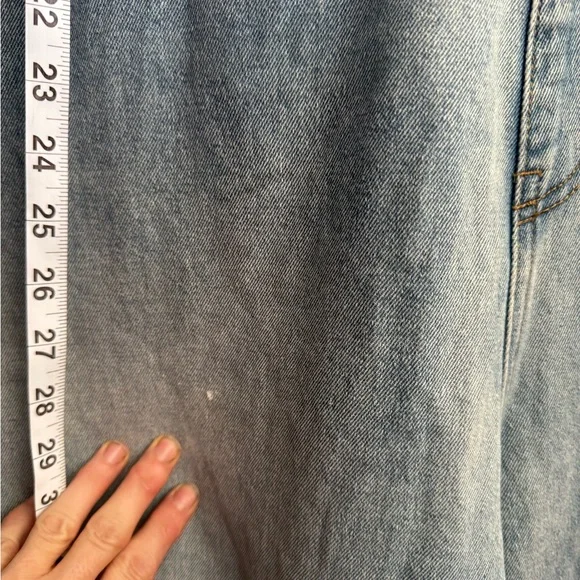 Cider Light Blue Denim Overalls - Picture 3 of 9